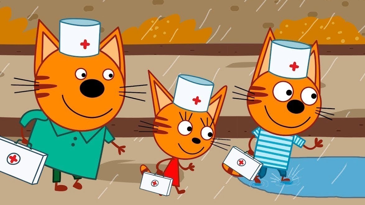 Три Кота Прививки и Спорт смотреть онлайн