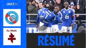 Страсбур - Мец. Лига 1, 28 тур, обзор матча.