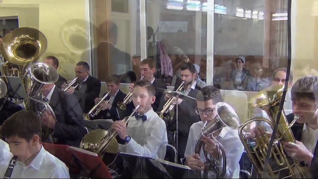 Пусть земля вся утверждает..- дух. оркестр - музыка.. смотреть онлайн