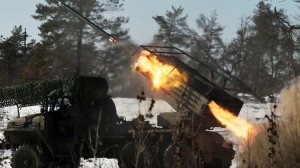 Расчет "Града" выжег район сосредоточения ВСУ