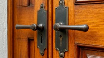 Врезаем новый замок в старые отверстия. смотреть онлайн