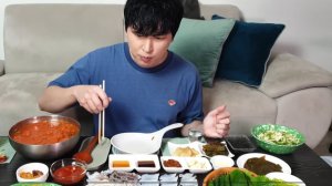 🔥🍲 Мукбанг и Mukbang : СЛАДКОЕ МОРЕ! 🦑 Сырой кальмар — нежный, свежий, хрустящий | ASMR