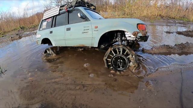 Наноколеса на Крузаке 80 😮 смотреть онлайн