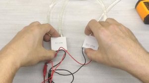 Элемент Пельтье TEC2 19006 Тестим в холодильнике