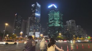🇨🇳 Чэнду, Китай – Ночная прогулка 🌃