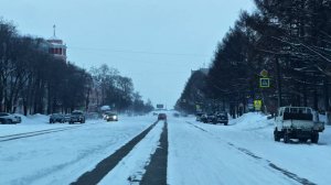 Качество уборки дорожного покрытия после циклона 19.01.2026г