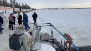 СЭНСЭЙ в проруби! Крещение 2026!🙏