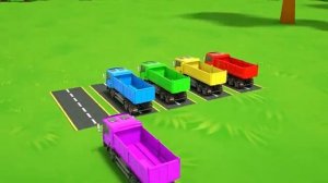 Малышка Акула + колеса в автобусе - Треугольник, куб, звезда, меняем колеса на фигуры-Детские стишки