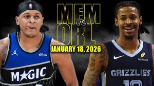 19.01.2026 | ОБЗОР МАТЧА | Мемфис Гриззлиз - Орландо Мэджик | Highlights