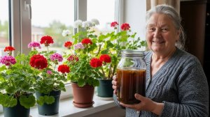 Герань не цветет зимой 🌸 Рецепт Секретной ложки из кухни.