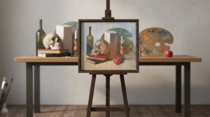 Натюрморт с черепом. Фестиваль "Арт Звезда"