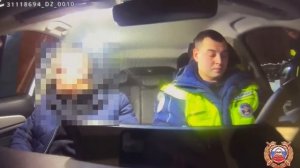 В Саранске отстранен от движения нетрезвый водитель, ранее лишенный водительского удостоверения