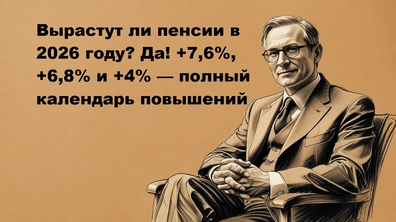 Вырастут ли пенсии в 2026 году смотреть онлайн