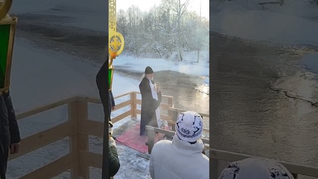 Крестный Ход на Иордань 18 января 2026 г.Храм Пресвятой Живоначальной Троицы в селе Кантаурово