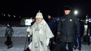 Руслан Кухарук поздравил югорчан с Крещением Господним