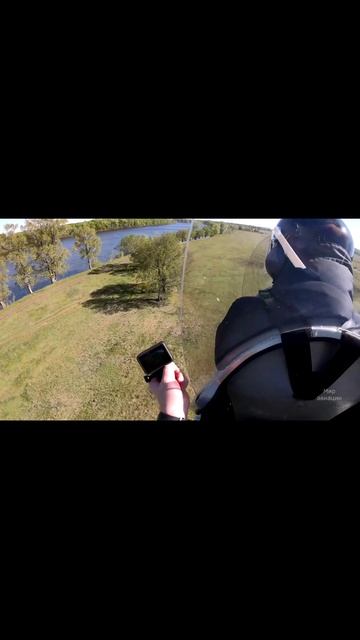 Полет Автожира на бреющем смотреть онлайн