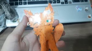 я сделала бумажную Златулю🥳🤭🤗