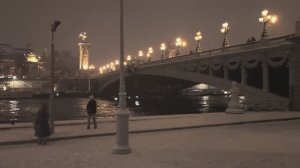 Прогулка по снежному Парижу 2026 ❄️ Елисейские поля в рождественских огнях