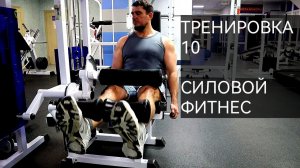 Тренировка 10. Силовой Фитнес. Потратил 4,2 кг. Жира за 2 недели.