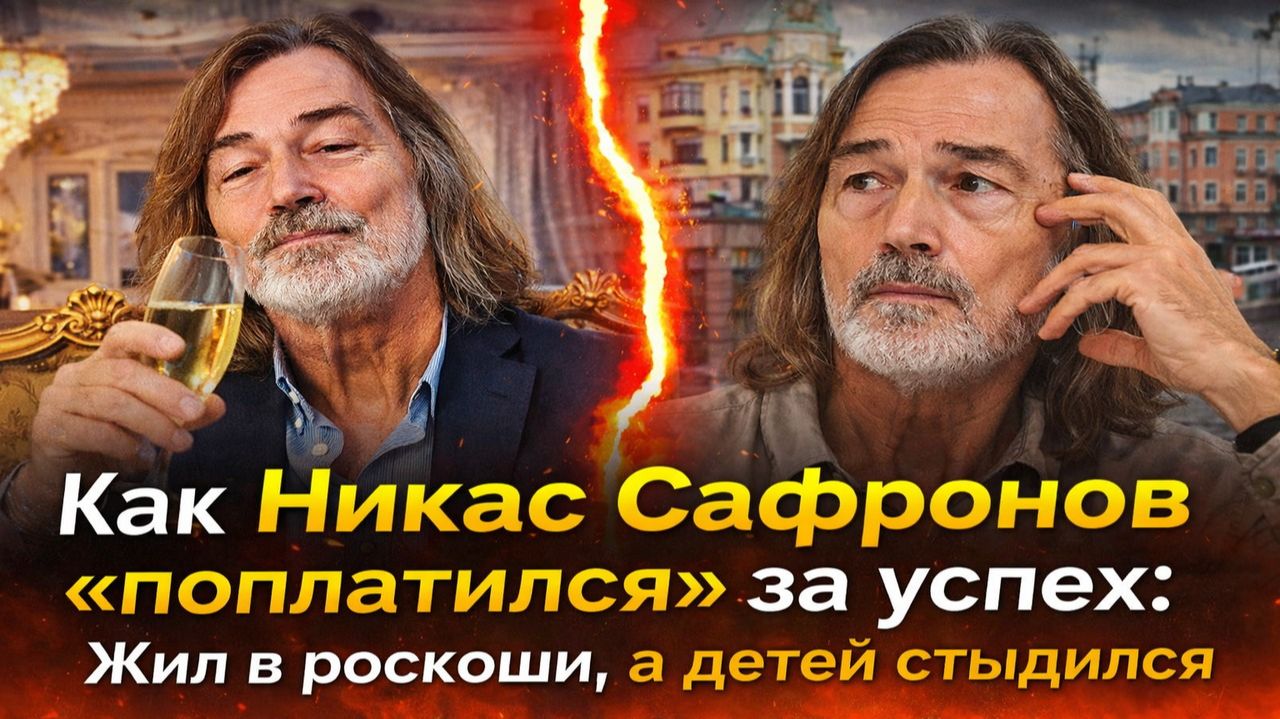 Жил в роскоши, а детей стыдился Горькая правда о том, как Никас Сафронов «поплатился» за успех смотреть онлайн