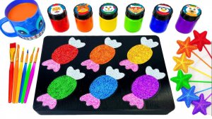 ИГРАЕМ В СЛАЙМЫ ЗАЛИВАЕМ В ФОРМЫ КОНФЕТОК ВИДЕО ДЛЯ ДЕТЕЙ ДЕТСКИЙ КАНАЛ ИГРАЛКИ-ЗАЛИПАЛКИ