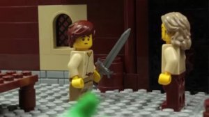 средневековье и замки лего анимация