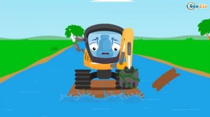 Грузовик и Бульдозер Мультик Для Детей