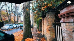 ☀️ Осенняя прогулка по Лондону под дождем по Хэмпстед-Виллидж ☔