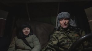 Кенворт - Т660.  Новогоднее путешествие с Ваней к бабушке.