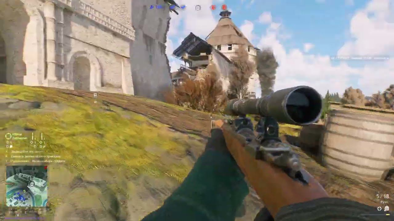 Битва на подступах к монастырю в Enlisted смотреть онлайн