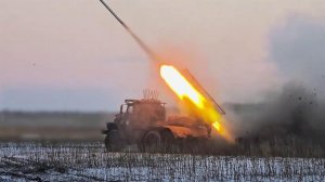 В Запорожской области российские "Грады" разгромили базу противника.