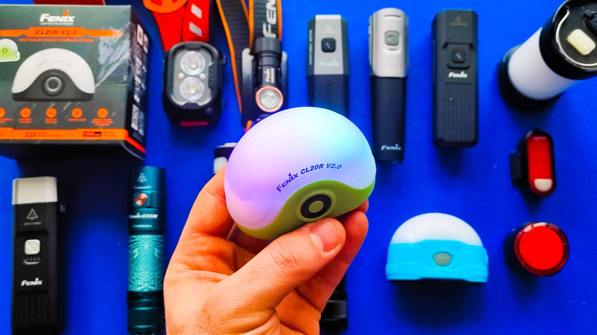 СУПЕР НОВИНКА Фонарь кемпинговый Fenix CL20R V2.0 зеленый 300 люмен #edc #fishing #survival #light смотреть онлайн
