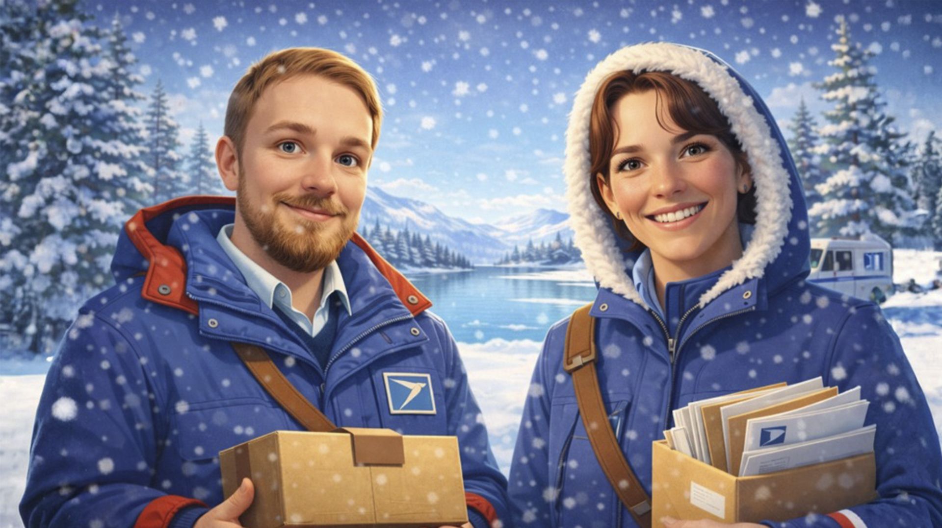 Lake: Seasons Greetings Тихий уютный вечерпродолжение Стрим 4