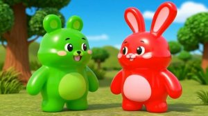 Песенка для детей про желейного мишку и зайчика