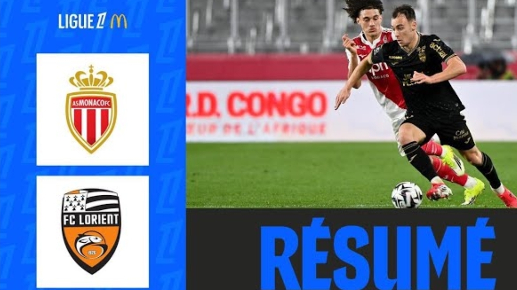 Монако - Лорьян. 18 тур. Лига 1 25/26, обзор матча смотреть онлайн