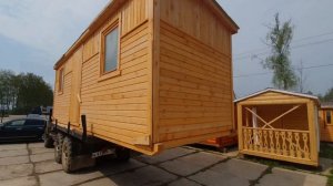 Проект бытовки 6х2.3 с расчетом материалов из дерева - строительство под ключ Московская область