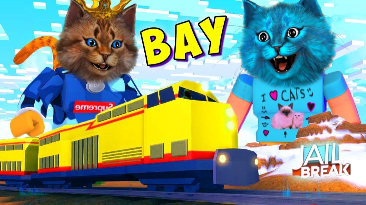 УКРАЛИ ВСЕ ВЕЩИ ИЗ ПОЕЗДА! Roblox Котик Игроман Котенок Лаик