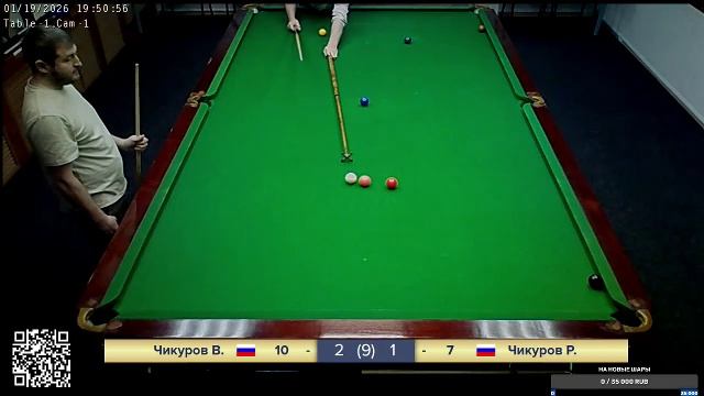 Снукер. Лига любителей. Сезон 2025-2026. 6 Red смотреть онлайн