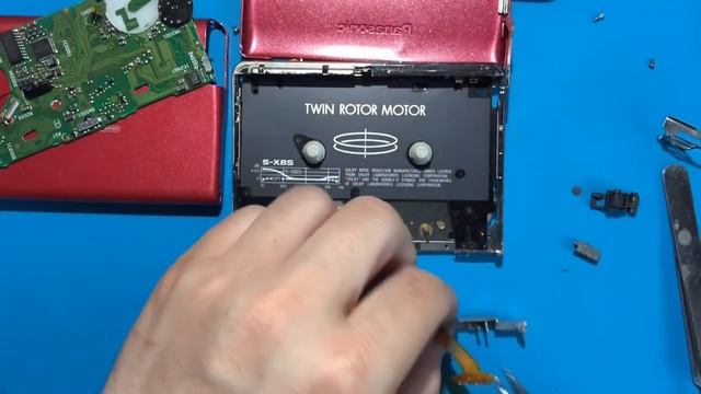 Panasonic RQ s60 repair Кассетный плеер смотреть онлайн