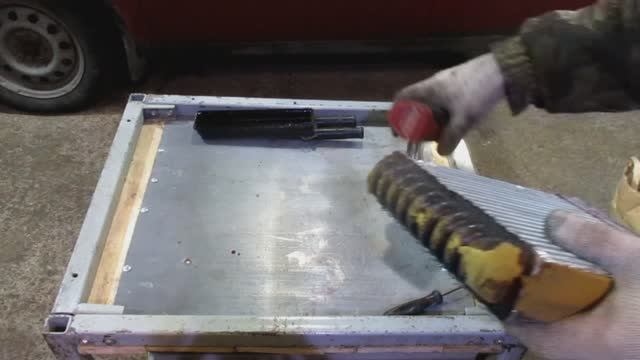 Радиатор печки Лада Калина после применения герметика. Разберем, посмотрим. смотреть онлайн