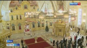 Православные пензенцы отмечают Крещение Господне