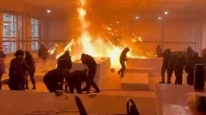 Момент взрыва гранаты в учебном центре МВД в Сыктывкаре попал на видео