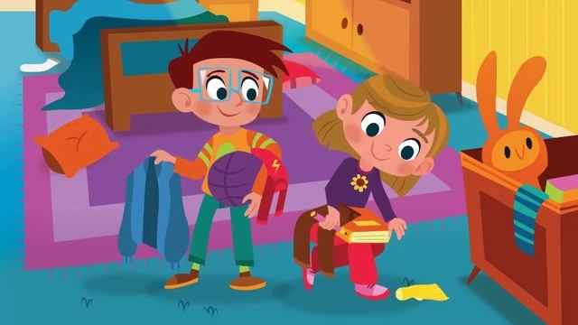 KidsBox1(New Generation)- Unit8- My Clothes- Song- He's got a blue jacket (have got \ has got). смотреть онлайн