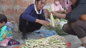 Мама поневоле. Дуонг. Собираю ароматный лемонграс. Работа дома и готовка ужина. Серия 33