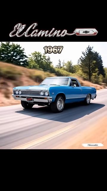 Chevy El Camino (1959‑1987) История трансформации автомобиля смотреть онлайн