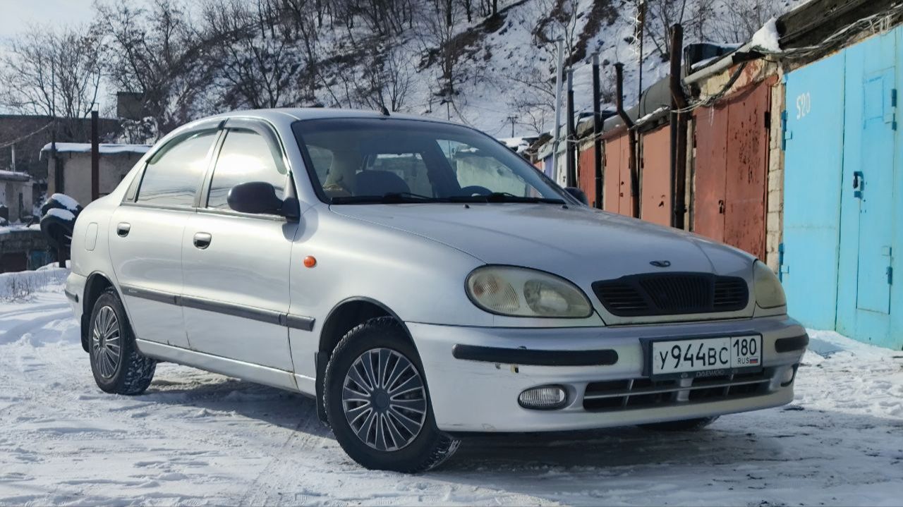Daewoo Sens 1.3 MT 2006 серый смотреть онлайн
