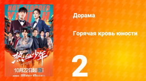 Горячая кровь юности 1 сезон 2 серия