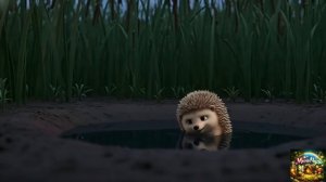 Детский мультфильм. История о спасение животных, храбрая собачка и утенок слышат плач ёжика в лесу