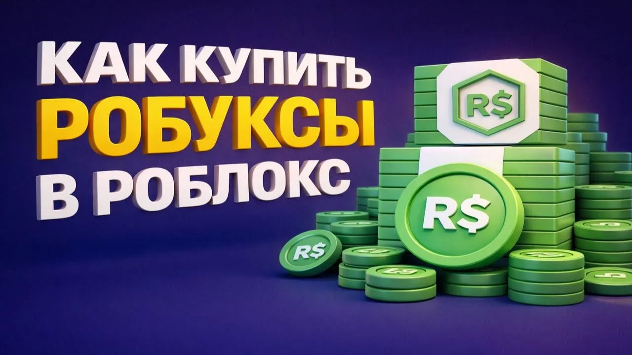 Как купить РОБУКСЫ в Роблокс смотреть онлайн