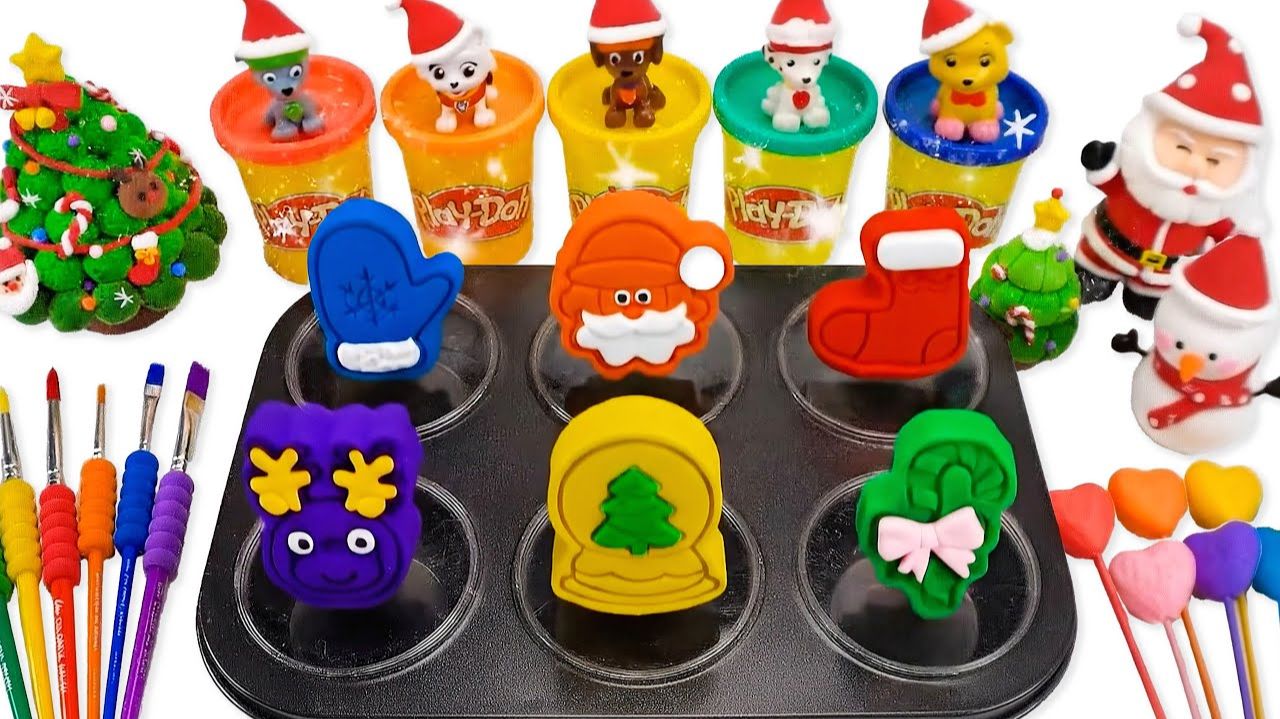 ЛЕПИМ НОВОГОДНИЕ ФИГУРКИ ИЗ КИНЕТИЧЕСКОГО ПЕСКА ВИДЕО МУЛЬТИКИ ДЛЯ ДЕТЕЙ КАНАЛ ИГРАЛКИ-ЗАЛИПАЛКИ смотреть онлайн